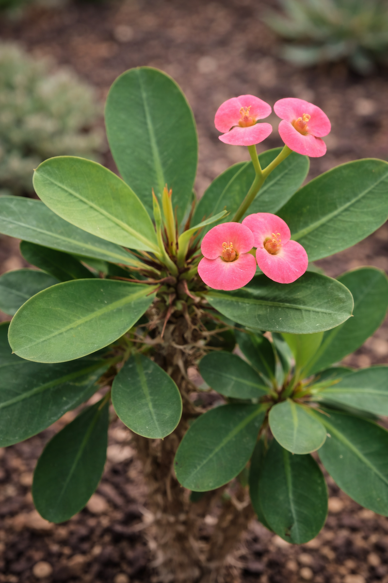 Crown of Thorns (Euphorbia milii) – 2