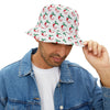 Strawberry Pattern Bucket Hat | Hand Picked Nursery | Garden-Inspired Cute Gift
