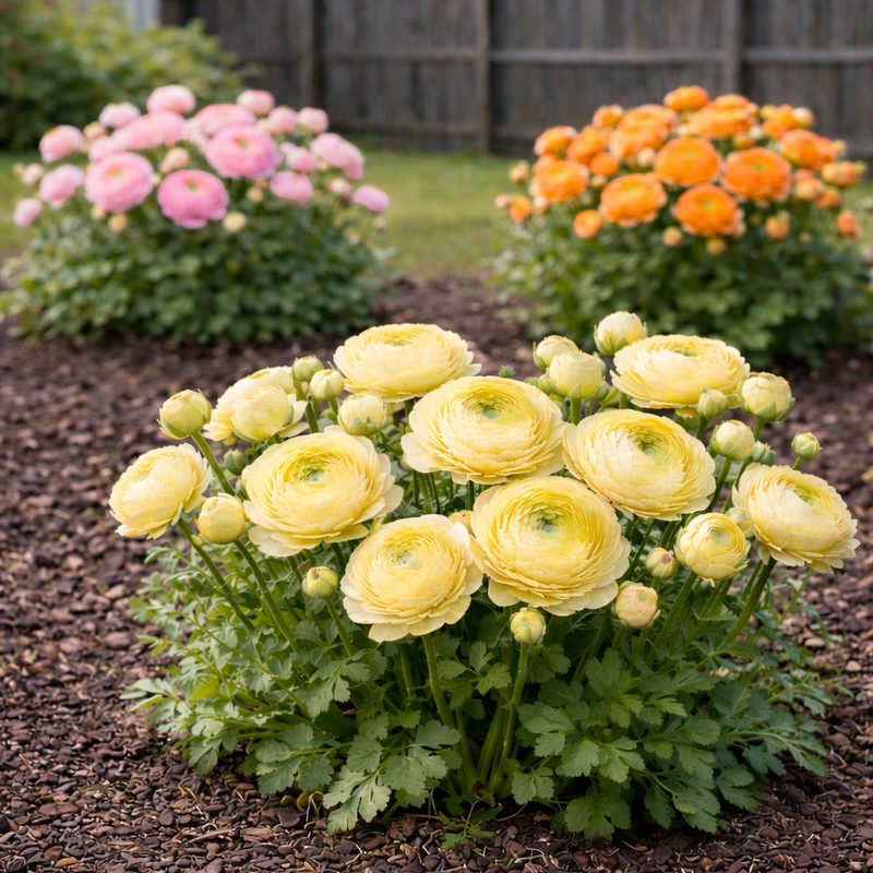 Butter Yellow Ranunculus Yellow Ranunculus Arrangement