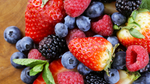 Fruit Garden - 1 each -  Heritage Raspberry, Triple Crown Blackberry, Darlene Blueberry, Camerosa Strawberry (10)