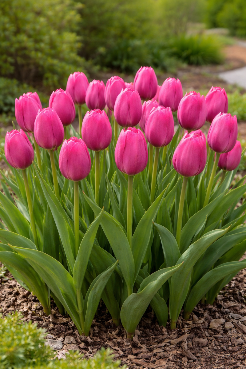 Tulip Single Late 'Wilja' | Premium 12/+ cm Bulbs | Elegant Late